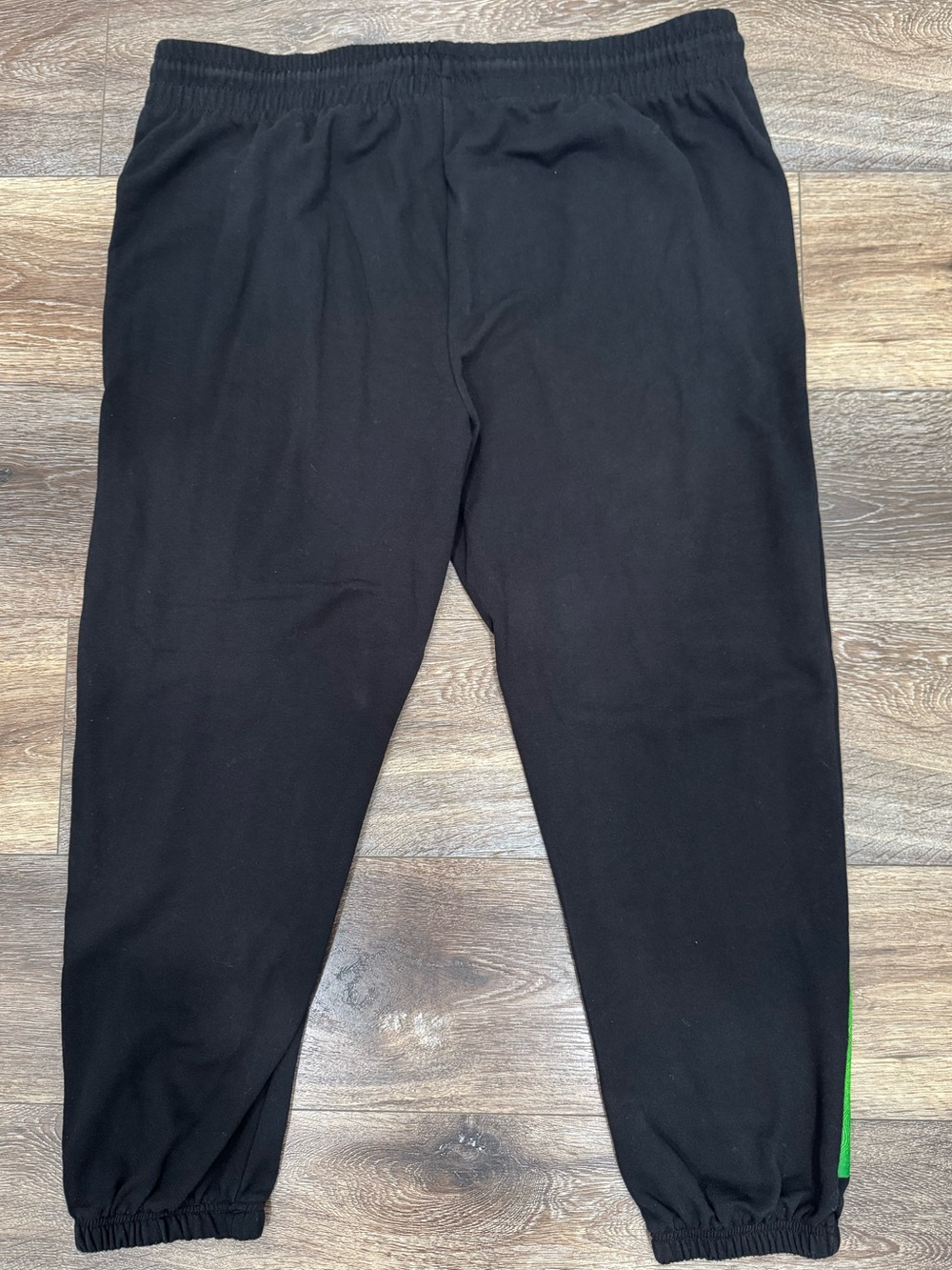 Wicked Women's Graphic Jogger Sweatpants in Black Size XXL with Glitter Shimmer - Picture 2 of 9